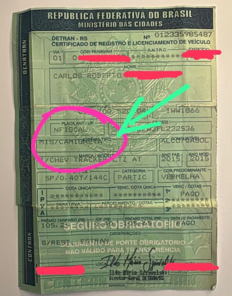 TRACKER 1.8 MPFI LTZ 4X2 16V FLEX 4P AUTOMÁTICO - 2015 - CAXIAS DO SUL