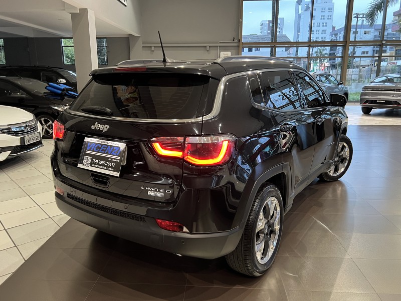 COMPASS 2.0 16V FLEX LIMITED AUTOMÁTICO - 2018 - FARROUPILHA