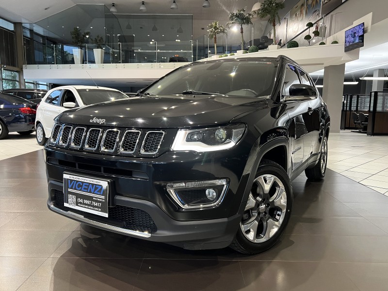 COMPASS 2.0 16V FLEX LIMITED AUTOMÁTICO - 2018 - FARROUPILHA