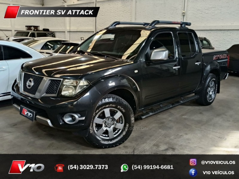 FRONTIER 2.5 SV ATTACK 4X4 CD TURBO ELETRONIC DIESEL 4P MANUAL - 2015 - CAXIAS DO SUL