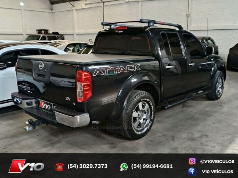 FRONTIER 2.5 SV ATTACK 4X4 CD TURBO ELETRONIC DIESEL 4P MANUAL - 2015 - CAXIAS DO SUL