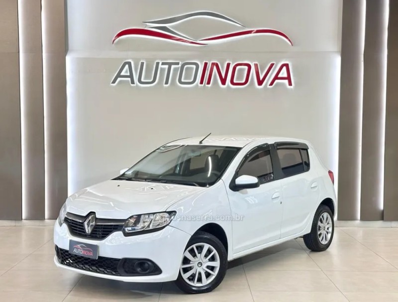 SANDERO 1.0 AUTHENTIQUE 12V FLEX 4P MANUAL - 2017 - IVOTI
