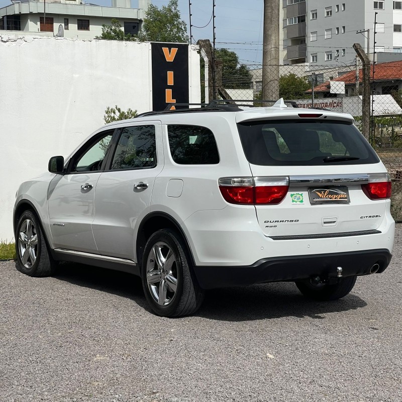 DURANGO 3.6 4X4 CITADEL V6 GASOLINA 4P AUTOMÁTICO - 2013 - CAXIAS DO SUL