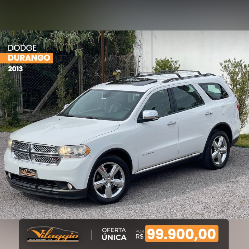 DURANGO 3.6 4X4 CITADEL V6 GASOLINA 4P AUTOMÁTICO - 2013 - CAXIAS DO SUL