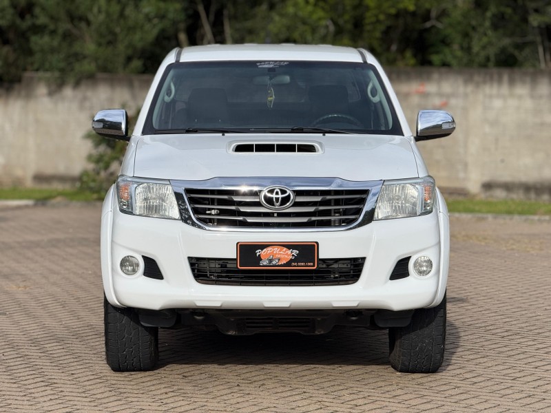 HILUX 2.7 SRV 4X4 CD 16V FLEX 4P AUTOMÁTICO - 2012 - CANELA