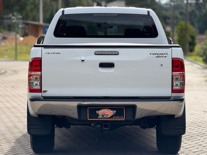 HILUX 2.7 SRV 4X4 CD 16V FLEX 4P AUTOMÁTICO - 2012 - CANELA