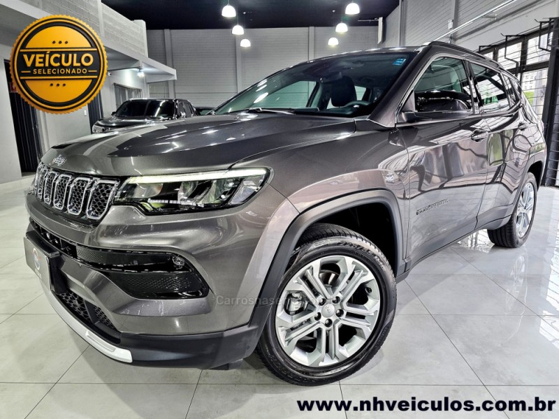 COMPASS 1.3 LONGITUDE T270 16V TURBO FLEX 4P AUTOMÁTICO - 2022 - NOVO HAMBURGO