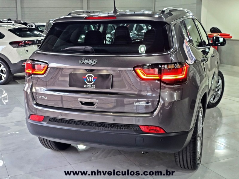 COMPASS 1.3 LONGITUDE T270 16V TURBO FLEX 4P AUTOMÁTICO - 2022 - NOVO HAMBURGO