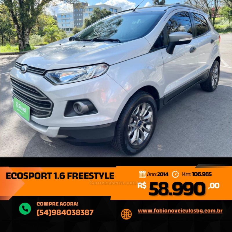 ECOSPORT 1.6 FREESTYLE 8V FLEX 4P MANUAL