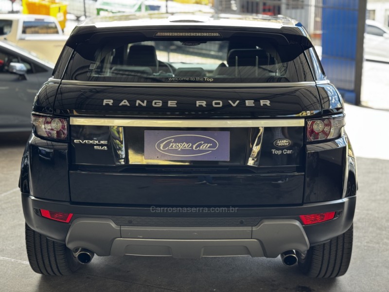 RANGE ROVER EVOQUE 2.0 PRESTIGE TECH 4WD 16V GASOLINA 4P AUTOMÁTICO - 2013 - CAXIAS DO SUL