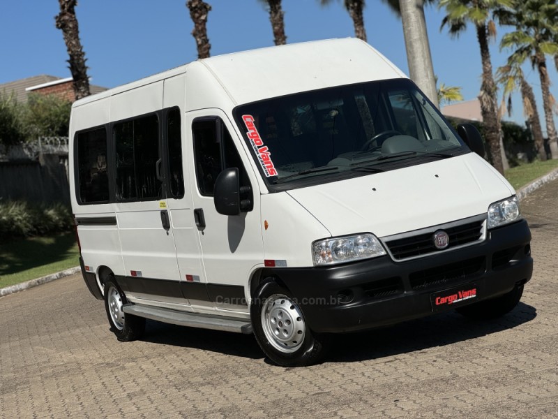 ducato 2.3 minibus 16 lugares 16v turbo intercooler diesel manual 2011 estancia velha