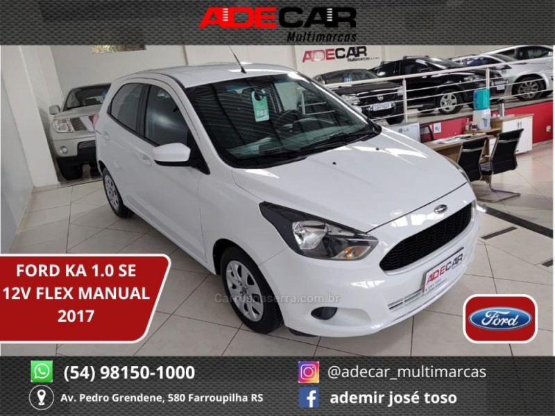 ka 1.0 se 12v flex 4p manual 2017 farroupilha