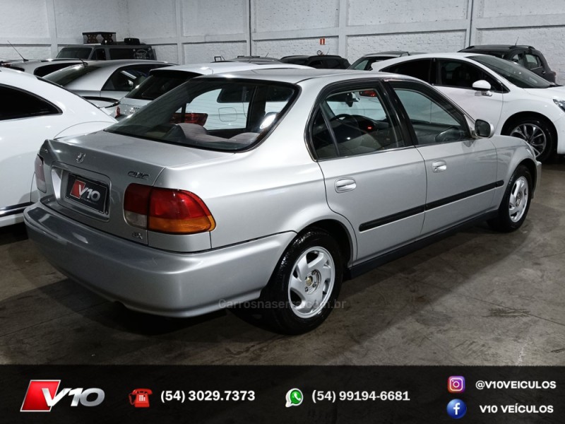 CIVIC 1.6 EX 16V GASOLINA 4P AUTOMÁTICO - 1998 - CAXIAS DO SUL