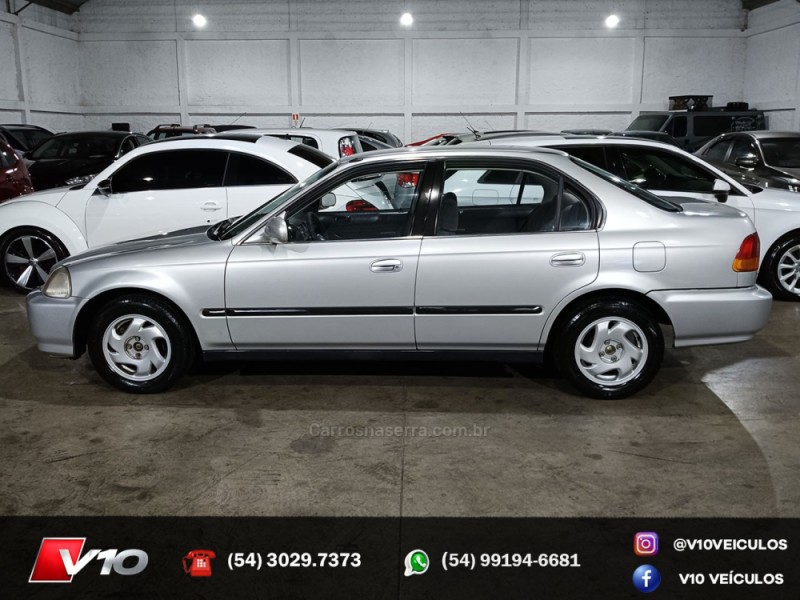 CIVIC 1.6 EX 16V GASOLINA 4P AUTOMÁTICO - 1998 - CAXIAS DO SUL
