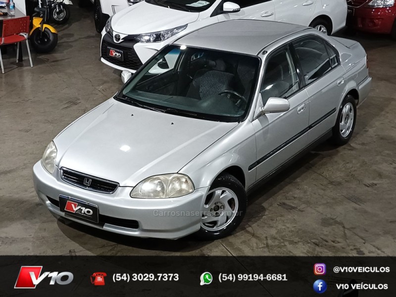 CIVIC 1.6 EX 16V GASOLINA 4P AUTOMÁTICO - 1998 - CAXIAS DO SUL