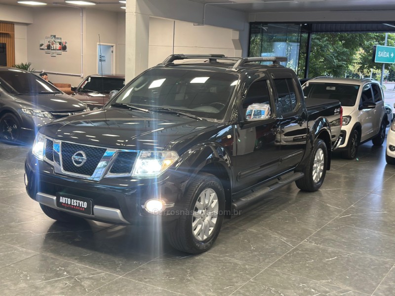 frontier 2.5 sl 10 anos 4x4 cd turbo eletronic diesel 4p automatico 2014 estancia velha