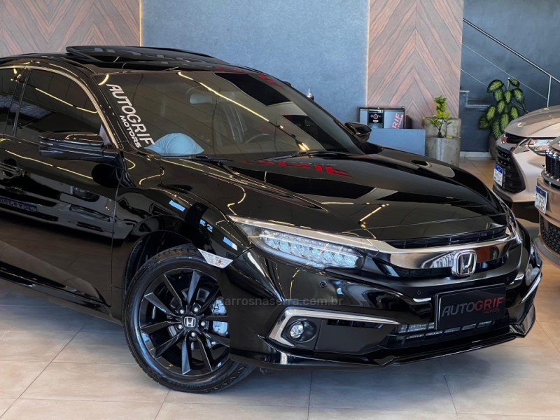 CIVIC 1.5 16V TOURING TURBO GASOLINA 4P AUTOMÁTICO - 2020 - CAMPO BOM