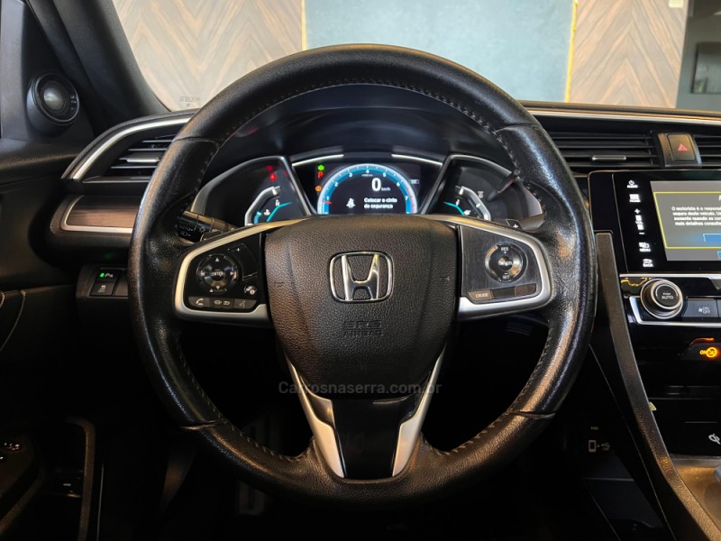 CIVIC 1.5 16V TOURING TURBO GASOLINA 4P AUTOMÁTICO - 2020 - CAMPO BOM