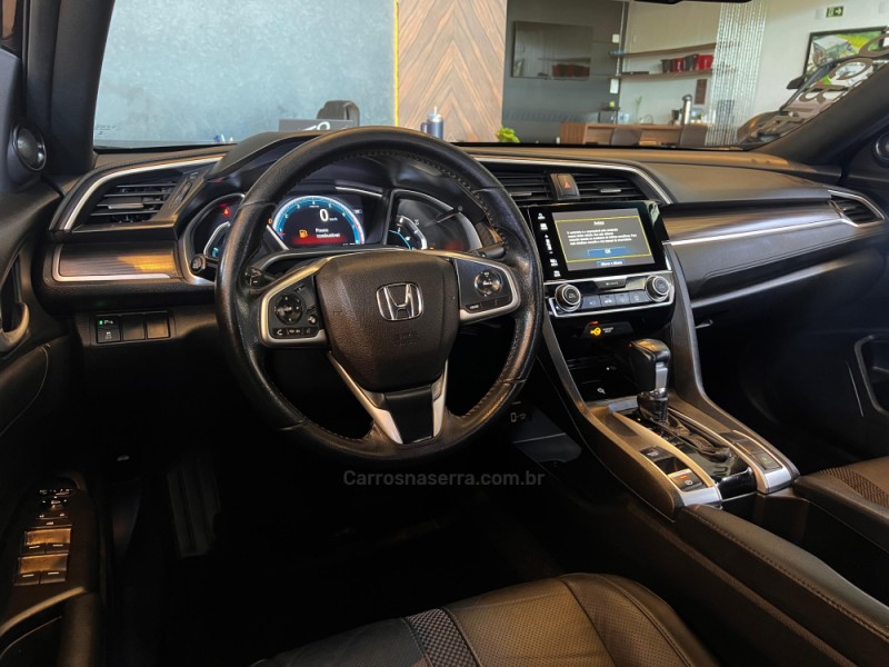 CIVIC 1.5 16V TOURING TURBO GASOLINA 4P AUTOMÁTICO - 2020 - CAMPO BOM