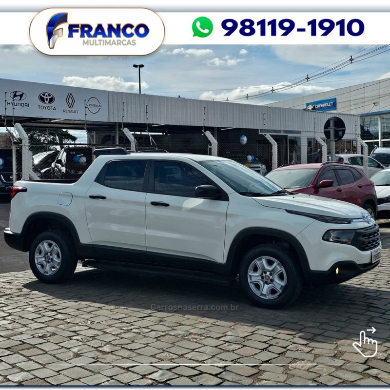 TORO 1.8 16V EVO FLEX FREEDOM AUTOMÁTICO - 2018 - VACARIA