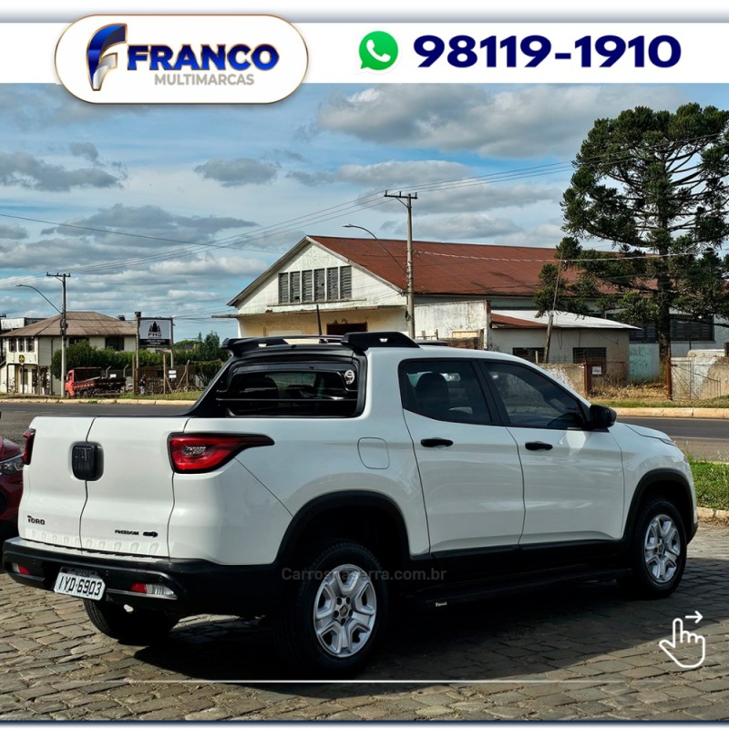 TORO 1.8 16V EVO FLEX FREEDOM AUTOMÁTICO - 2018 - VACARIA