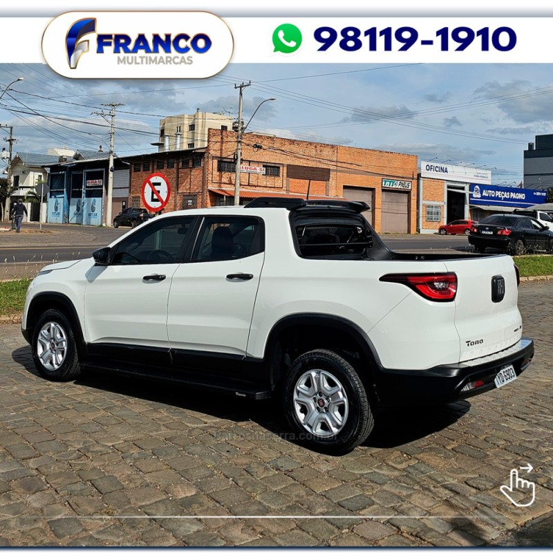 TORO 1.8 16V EVO FLEX FREEDOM AUTOMÁTICO - 2018 - VACARIA