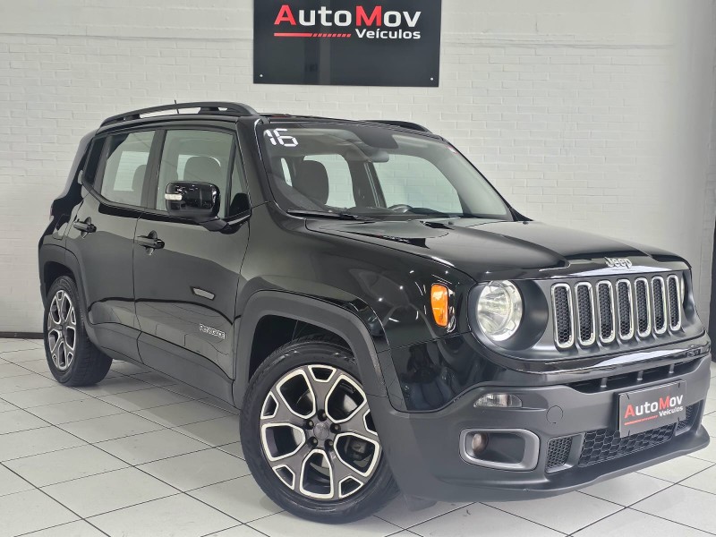 RENEGADE 1.8 16V FLEX LONGITUDE 4P AUTOMÁTICO - 2016 - CAXIAS DO SUL