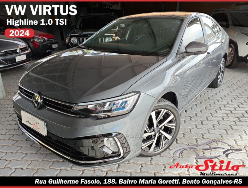 virtus 1.0 200 tsi highline automatico 2024 bento goncalves