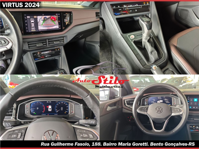 VIRTUS 1.0 200 TSI HIGHLINE AUTOMÁTICO - 2024 - BENTO GONçALVES