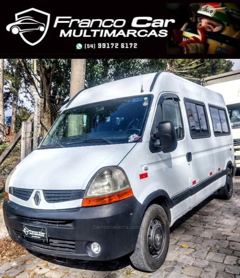 MASTER 2.5 DCI MINIBUS L2H2 16 LUGARES 16V DIESEL 3P MANUAL - 2011 - CAXIAS DO SUL