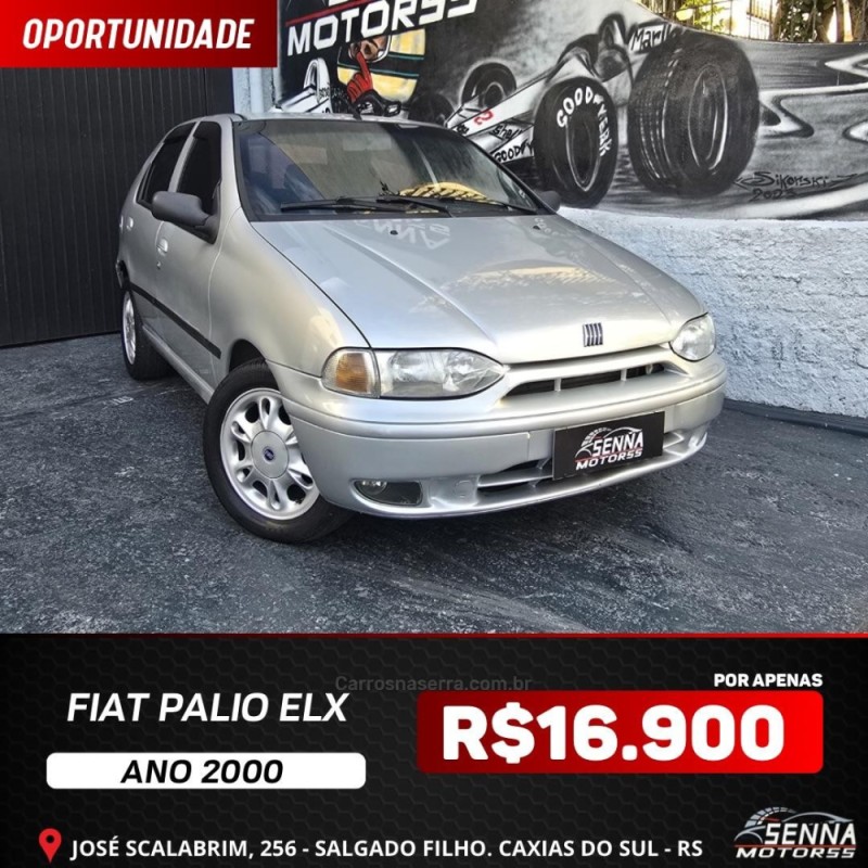 PALIO 1.0 MPI ELX 8V FLEX 4P MANUAL - 2000 - CAXIAS DO SUL