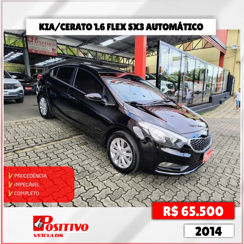 CERATO 1.6 SX3 16V FLEX 4P AUTOMÁTICO - 2014 - CAXIAS DO SUL