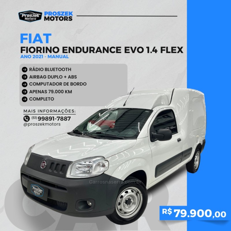 FIORINO 1.4 ENDURANCE EVO 8V FLEX 2P MANUAL - 2022 - CANOAS