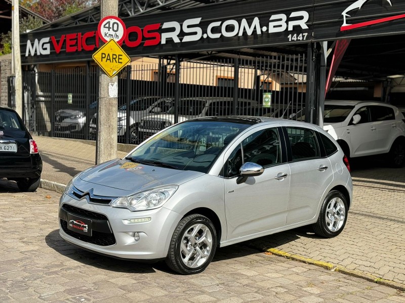 C3 1.6 EXCLUSIVE 16V FLEX 4P AUTOMÁTICO - 2013 - CAXIAS DO SUL