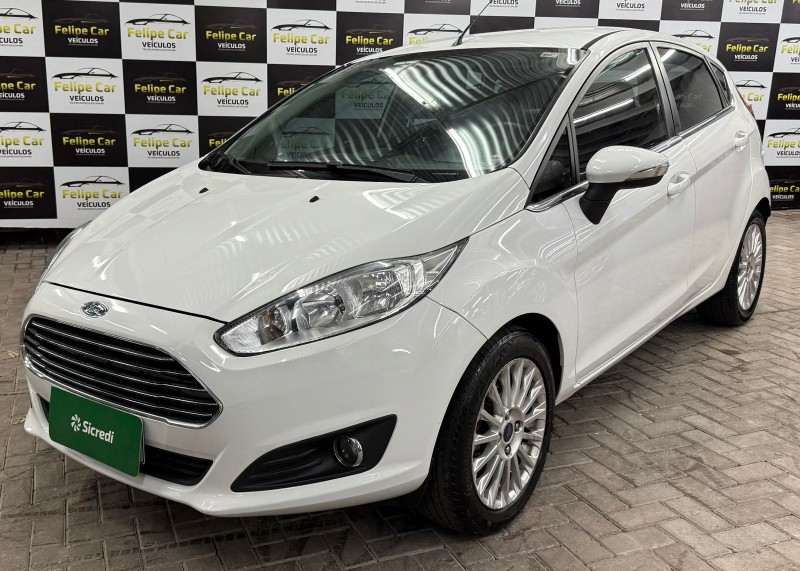 fiesta 1.6 titanium hatch 16v flex 4p automatico 2014 caxias do sul