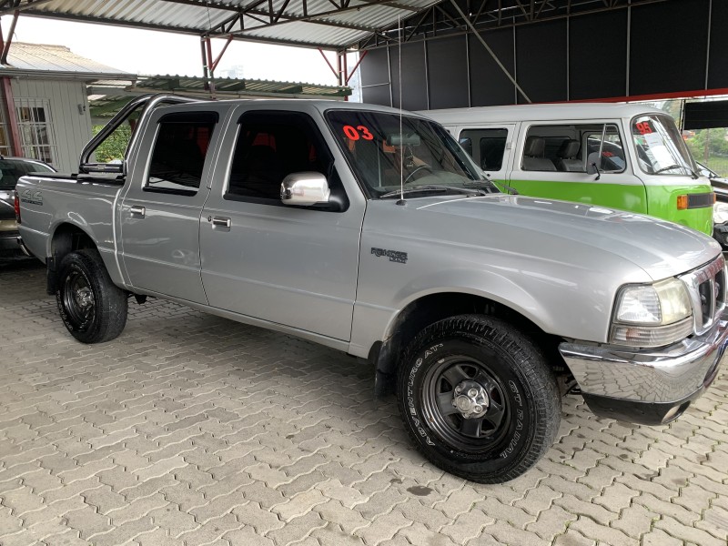 RANGER 2.8 XLT 4X4 CD 8V TURBO INTERCOOLER DIESEL 4P MANUAL - 2003 - CAXIAS DO SUL