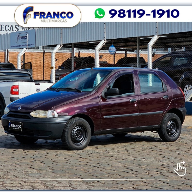 PALIO 1.0 MPI YOUNG 8V GASOLINA 4P MANUAL - 2001 - VACARIA