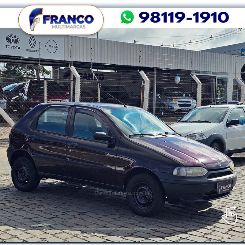 PALIO 1.0 MPI YOUNG 8V GASOLINA 4P MANUAL - 2001 - VACARIA