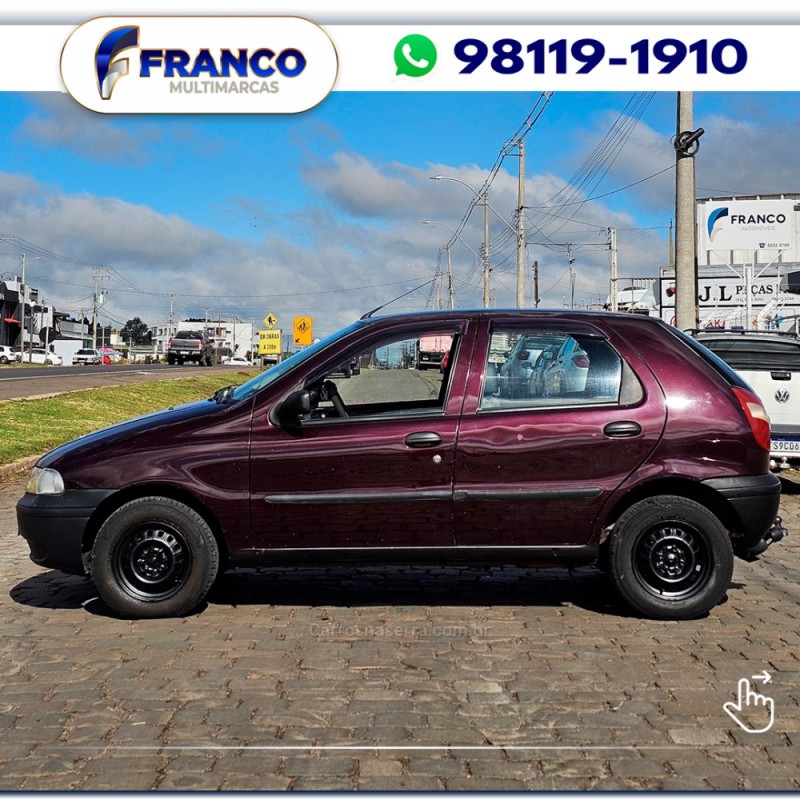 PALIO 1.0 MPI YOUNG 8V GASOLINA 4P MANUAL - 2001 - VACARIA