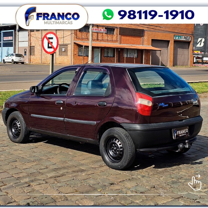 PALIO 1.0 MPI YOUNG 8V GASOLINA 4P MANUAL - 2001 - VACARIA