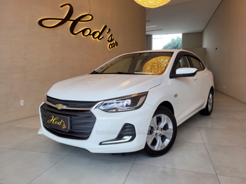 ONIX 1.0	PREMIER PLUS 12V TURBO FLEX 4P AUTOMÁTICO - 2021 - CANELA