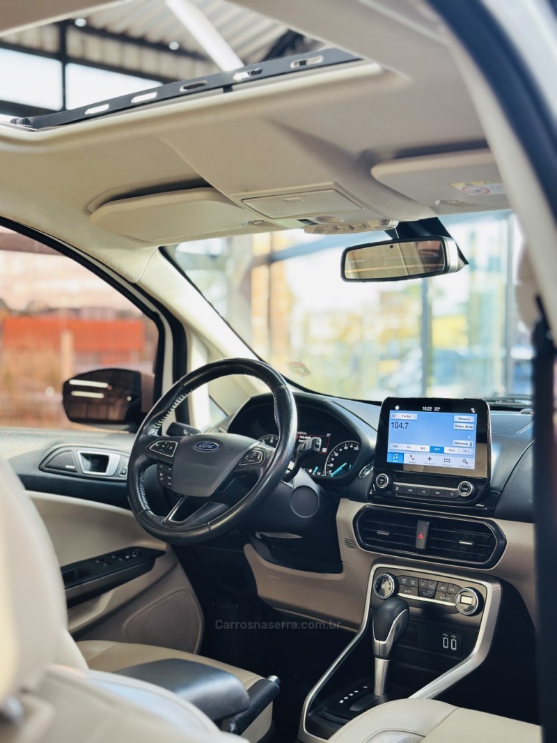 ECOSPORT 2.0 TITANIUM 16V FLEX 4P AUTOMÁTICO - 2018 - CANELA