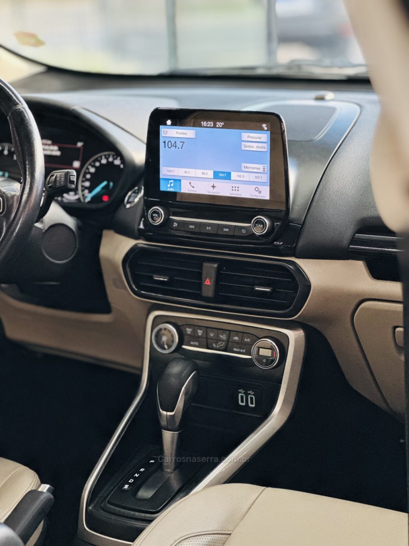 ECOSPORT 2.0 TITANIUM 16V FLEX 4P AUTOMÁTICO - 2018 - CANELA