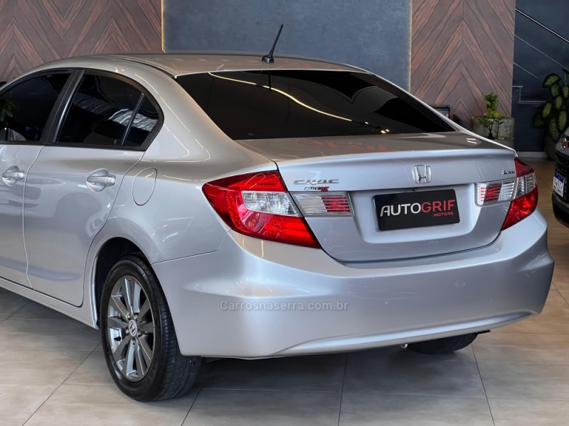 CIVIC 1.8 LXS 16V FLEX 4P AUTOMÁTICO - 2012 - CAMPO BOM