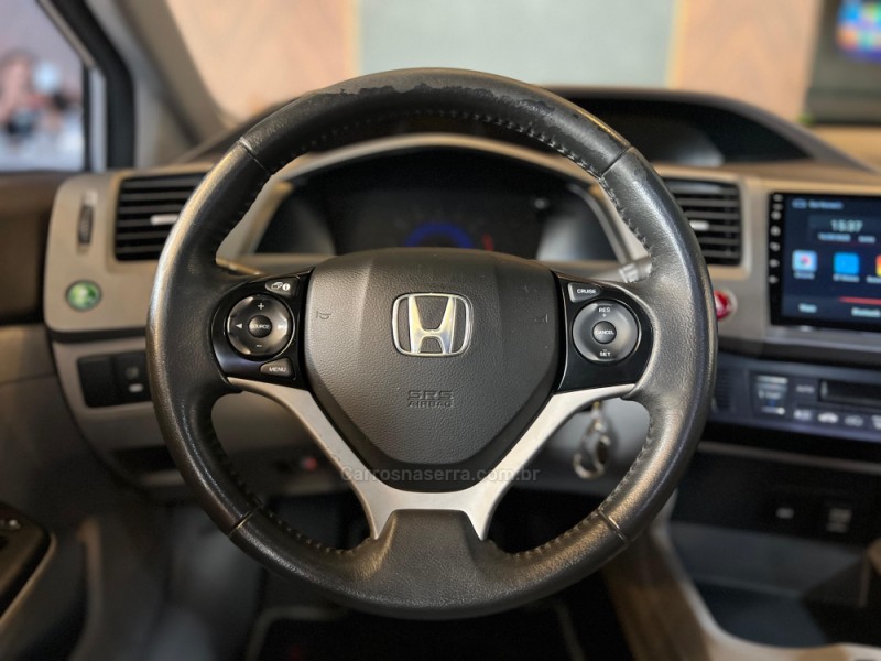 CIVIC 1.8 LXS 16V FLEX 4P AUTOMÁTICO - 2012 - CAMPO BOM