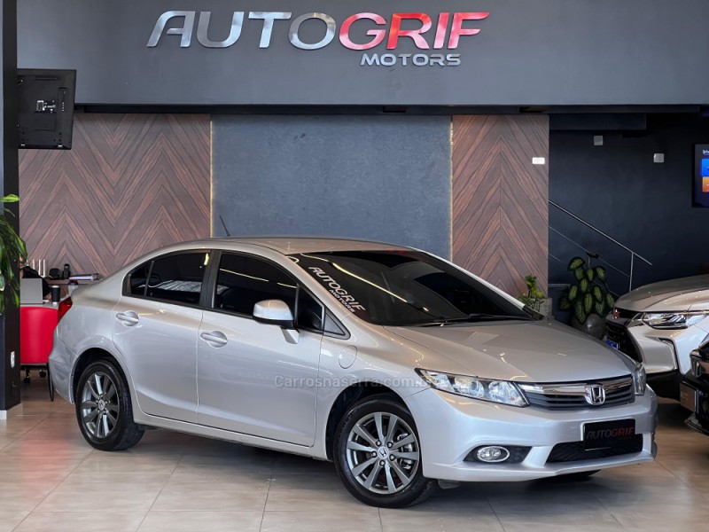 civic 1.8 lxs 16v flex 4p automatico 2012 campo bom
