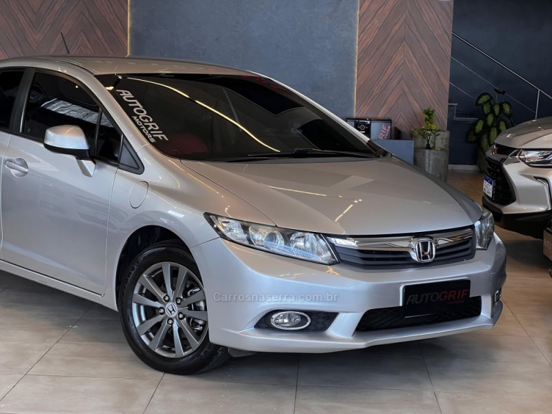 CIVIC 1.8 LXS 16V FLEX 4P AUTOMÁTICO - 2012 - CAMPO BOM