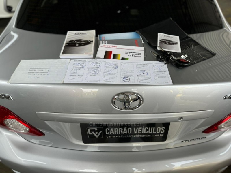 COROLLA 1.8 XEI 16V GASOLINA 4P AUTOMÁTICO - 2009 - PAROBé