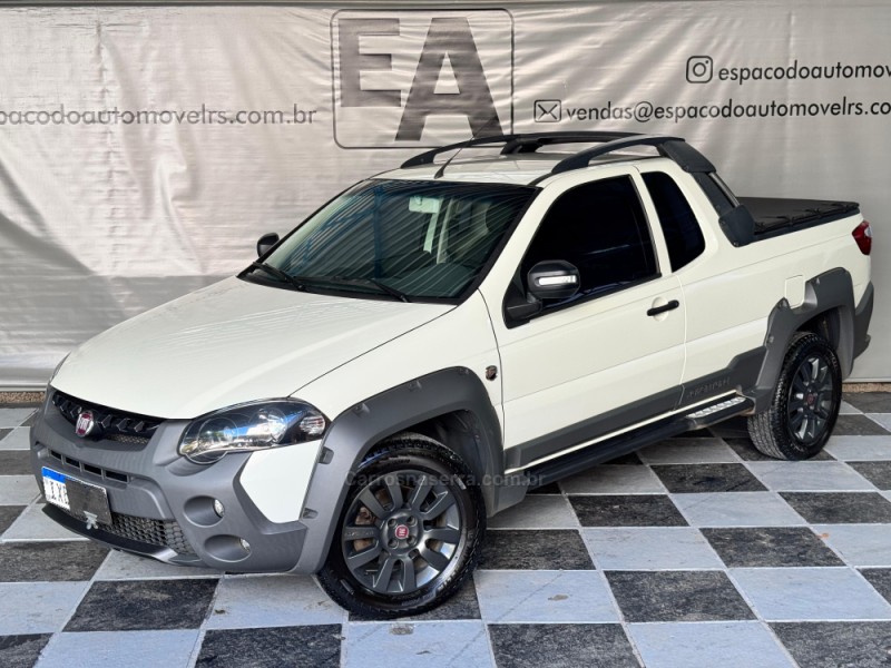 STRADA 1.8 MPI ADVENTURE EXTREME CE 16V FLEX 2P MANUAL - 2016 - NOVA PRATA