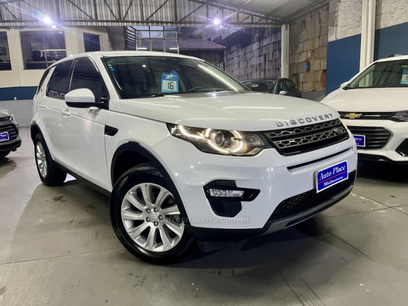 DISCOVERY SPORT 2.0 16V SI4 TURBO GASOLINA SE 4P AUTOMÁTICO - 2016 - CAXIAS DO SUL